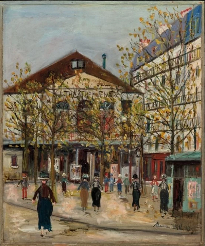 Il Théâtre de l'Atelier a Montmartre, circa 1935
